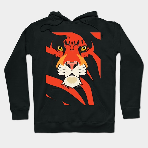 Year Of The Tiger Hoodie by FullOnNostalgia